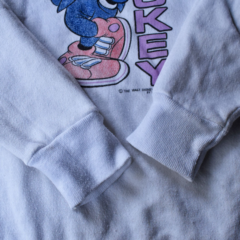 80’s Disney “Mickey” キャラクター スウェット 251021H