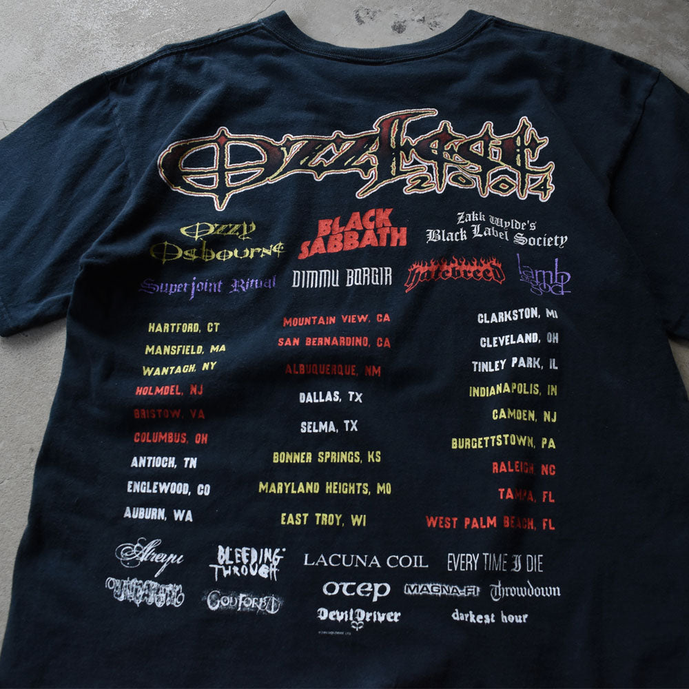 Y2K Ozzfest 2004 ツアーTシャツ 250901H