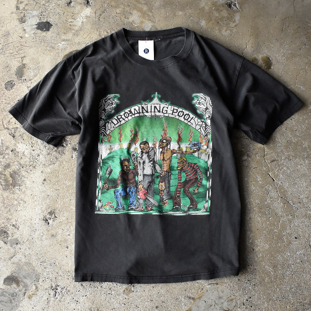 Y2K Drowning Pool “Texas Metal Massacre” Tシャツ 250415H