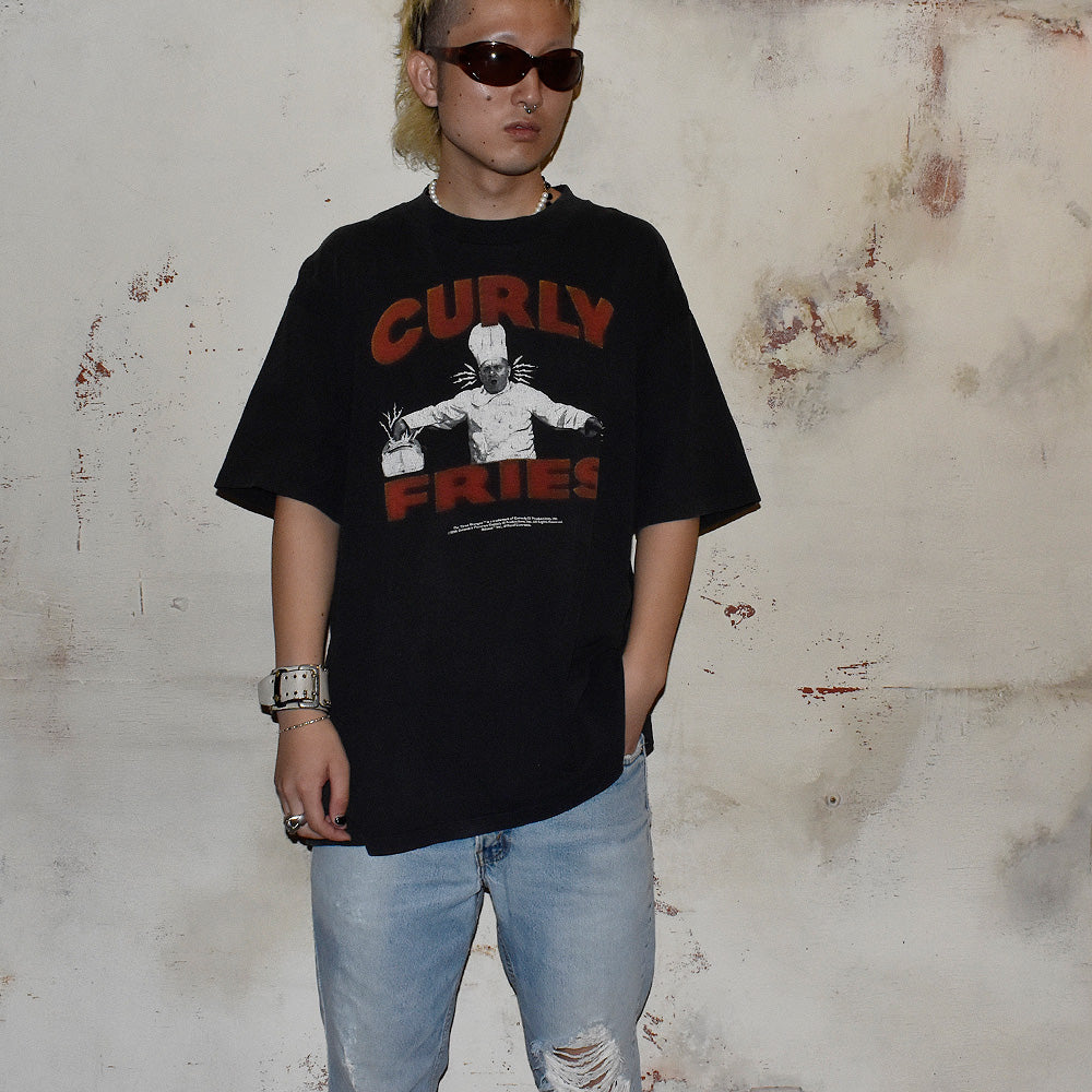 90's The Three Stooges “Curly fries“ Tシャツ USA製 240819H