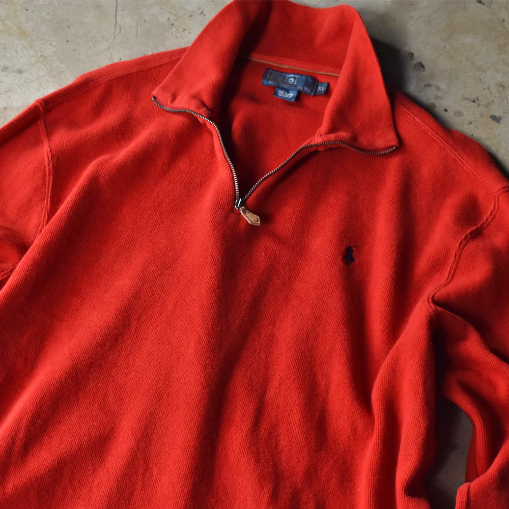 90's Polo Ralph Lauren/ポロ ラルフ ローレン ハーフジップ プルオーバー 230612