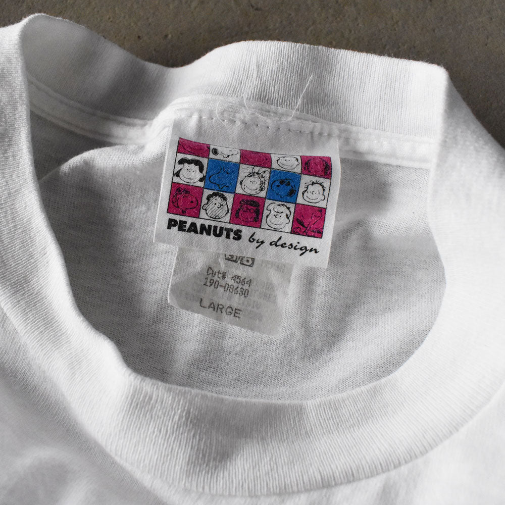 90’s Peanuts “Snoopy & Woodstock” Tシャツ 240324