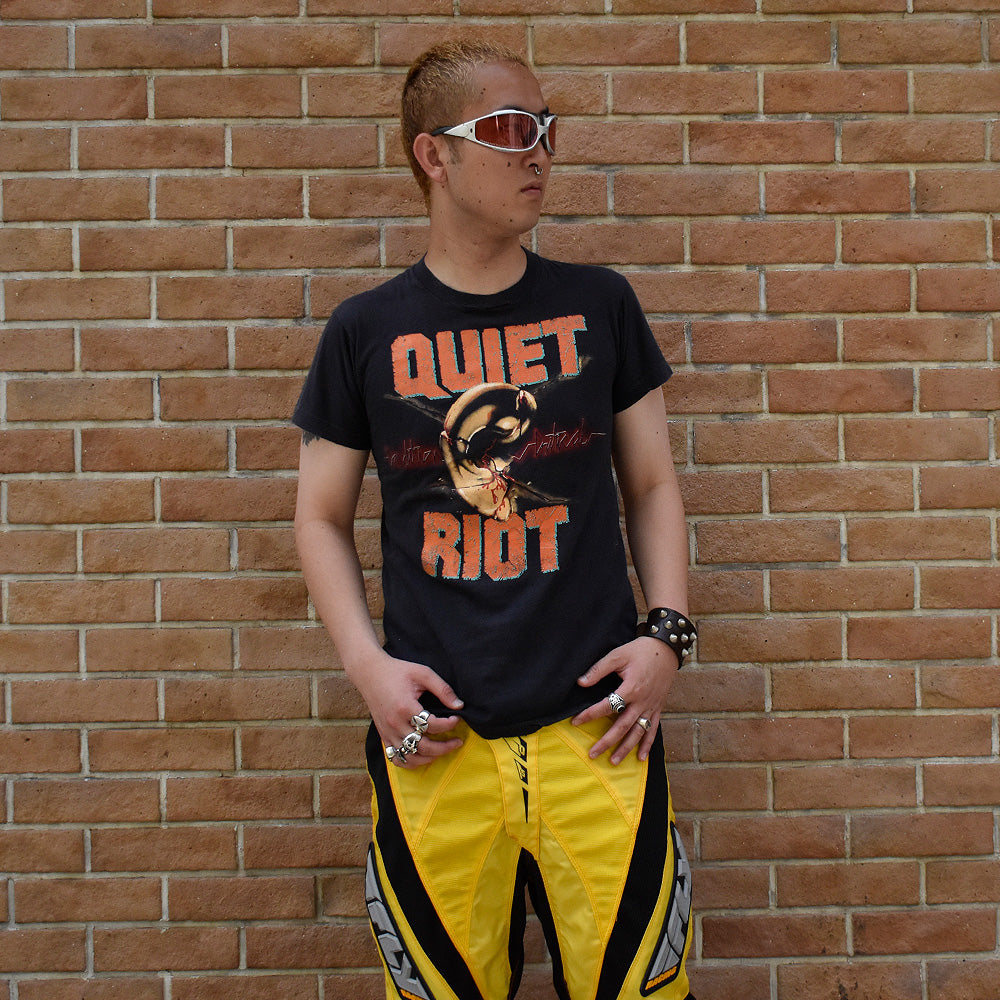 80's QUIET RIOT “Condition Critical” Tour 1984 ロック Tシャツ 250729H