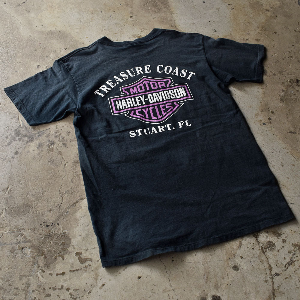 90's Harley-Davidson/ハーレー・ダビッドソン "Ridin' SOLO!" Tシャツ USA製 230611