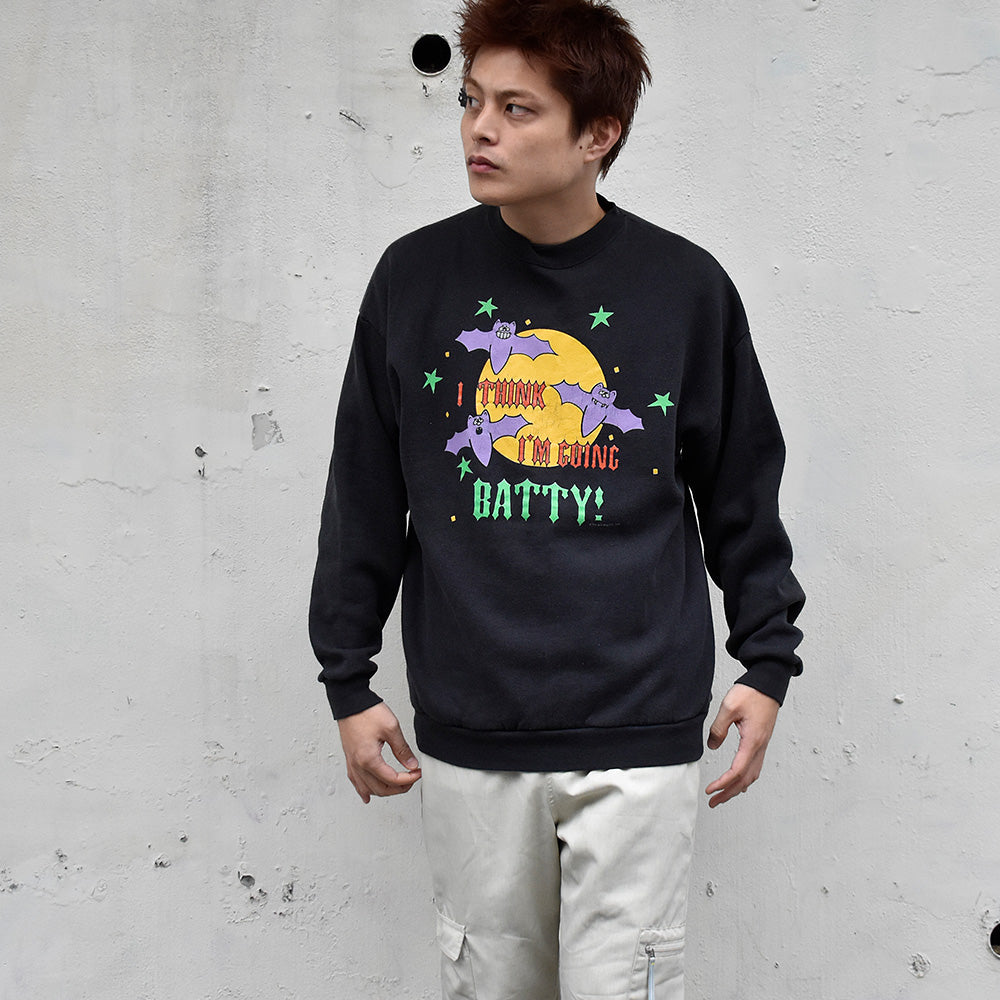 90’s “I Think I'm Going Batty” スウェット 241020