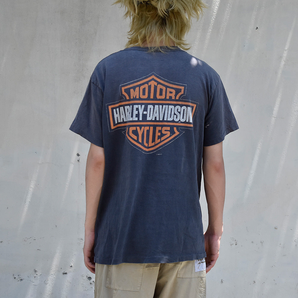 90's Harley-Davidson “イーグル×ハーレー” Tシャツ USA製 250622H