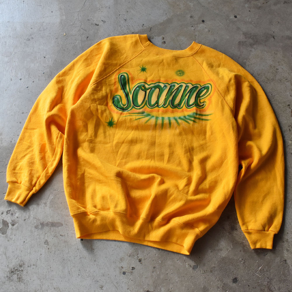 80’s デッドストック! “Favorite Bear” テディベア エアブラシ スウェット USA製 240804H