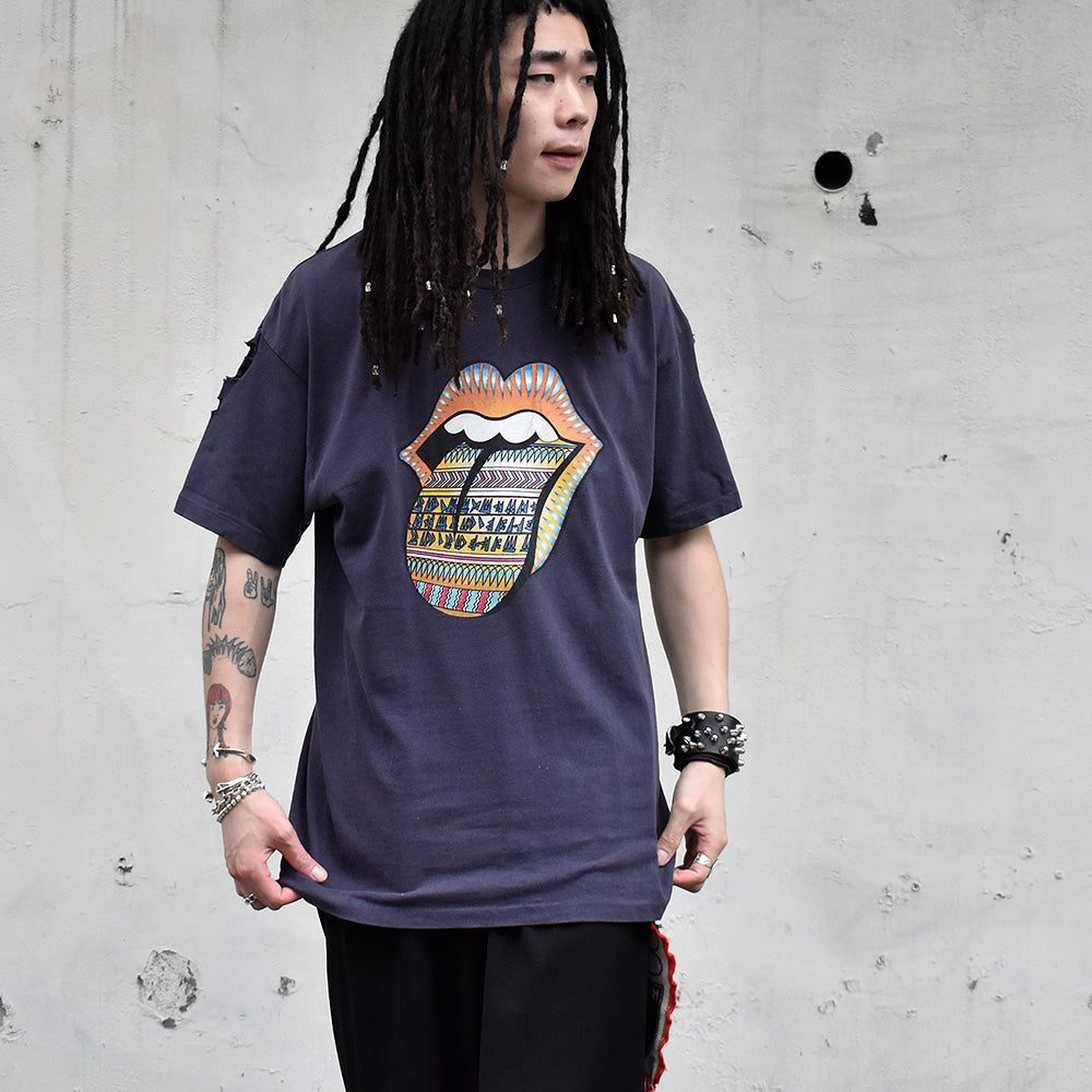90's The Rolling Stones “Bridges to Babylon World Tour” ロック Tシャツ 240613H
