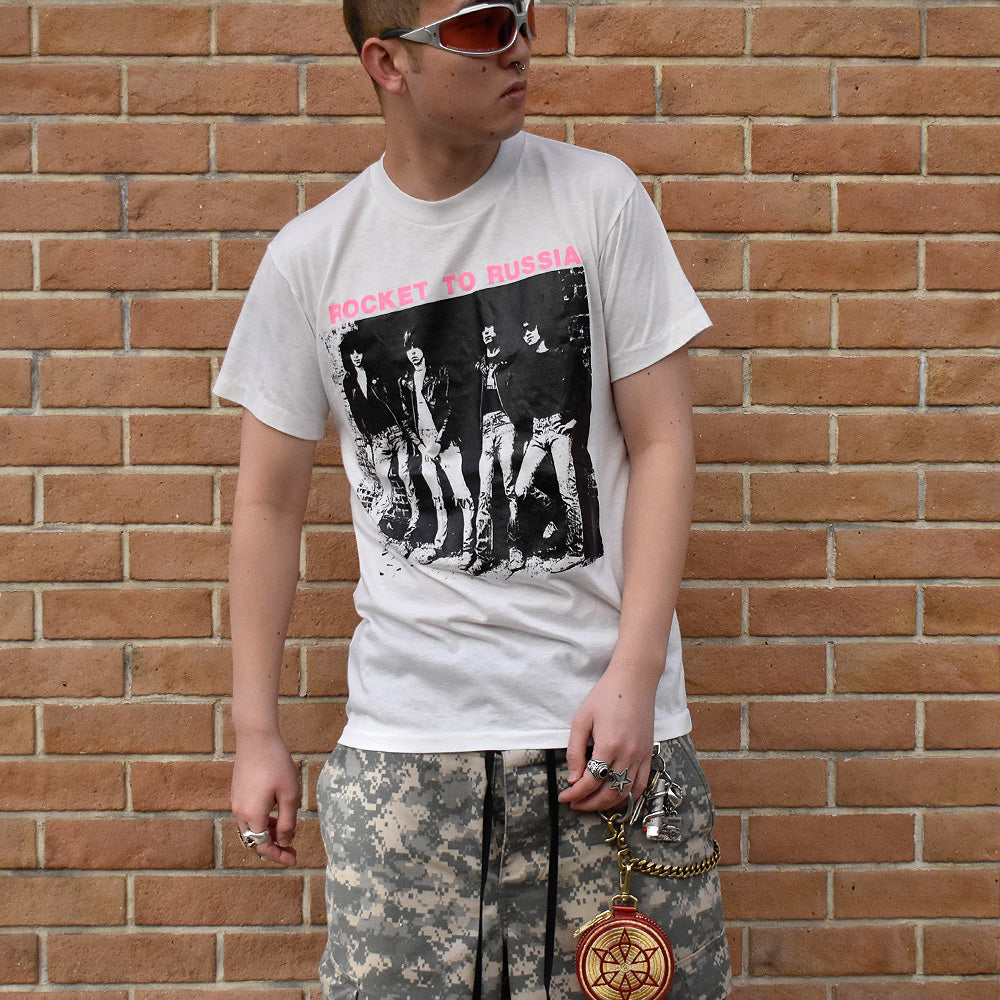 80's Ramones “Rocket to Russia” Tシャツ 250210HSGI