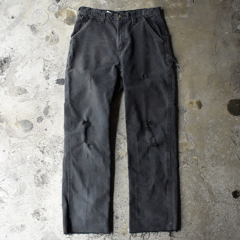 ダメージ！ Carhartt ブラック ダック ペインターパンツ 250610H