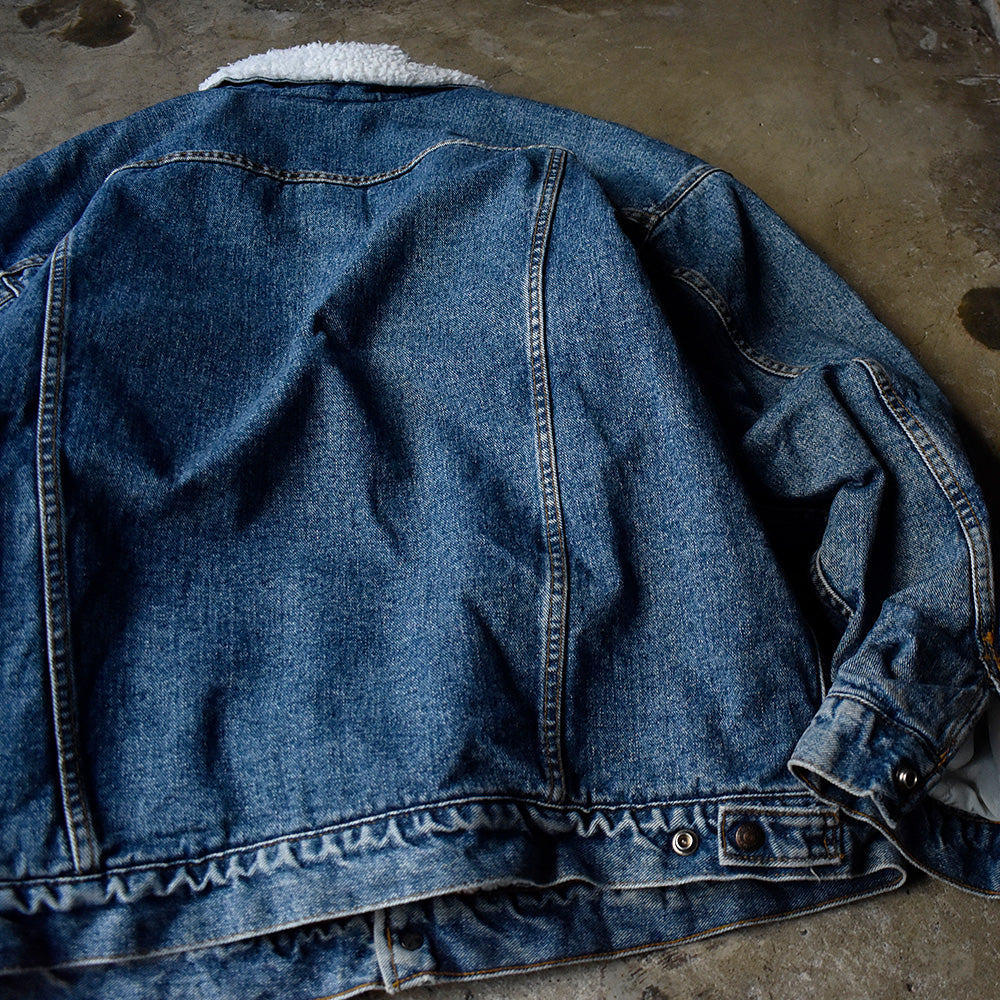 90's Levi’s Authentic 70609 デニム ボアジャケット XXL size! USA製 231218