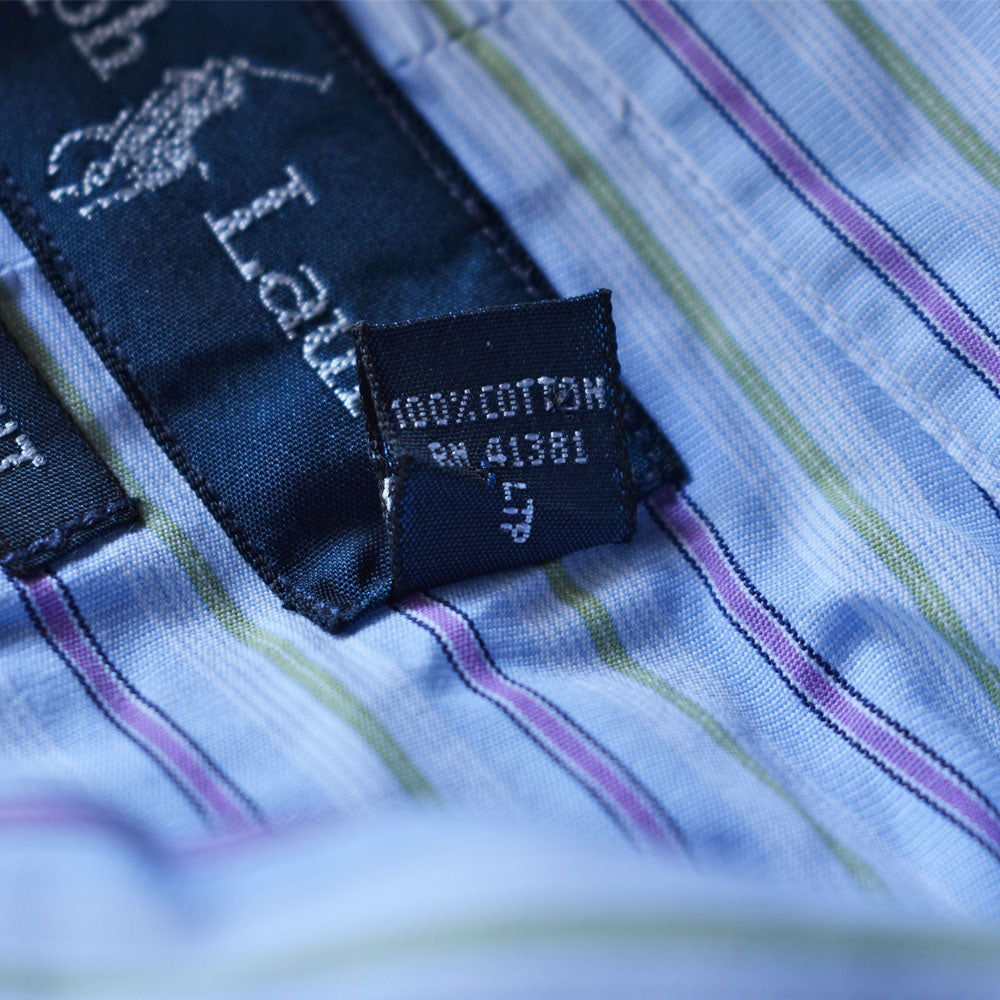 Ralph Lauren/ラルフ ローレン “CLASSIC FIT” ストライプ ボタンダウンシャツ 230520