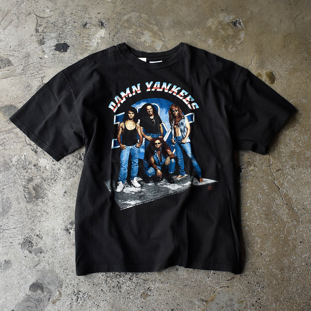 90's DAMN YANKEES “Don't Tread” World Tour ロック Tシャツ 250704H