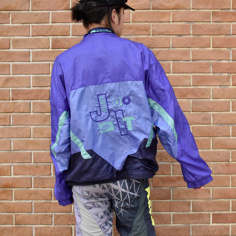 90's NIKE “JUST DO IT” ナイロンジャケット 240401H