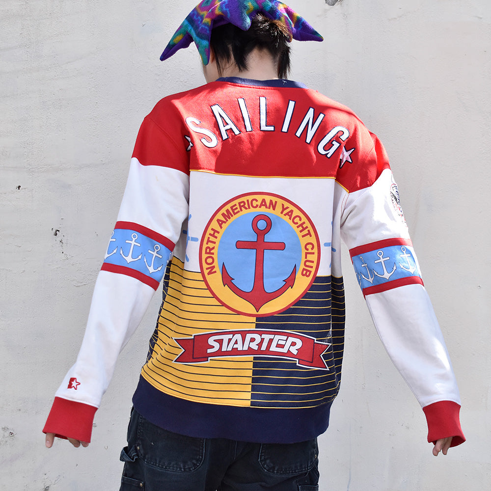 STARTER BLACK LABEL “WIND JAMMING” セーリング スウェット 240302H