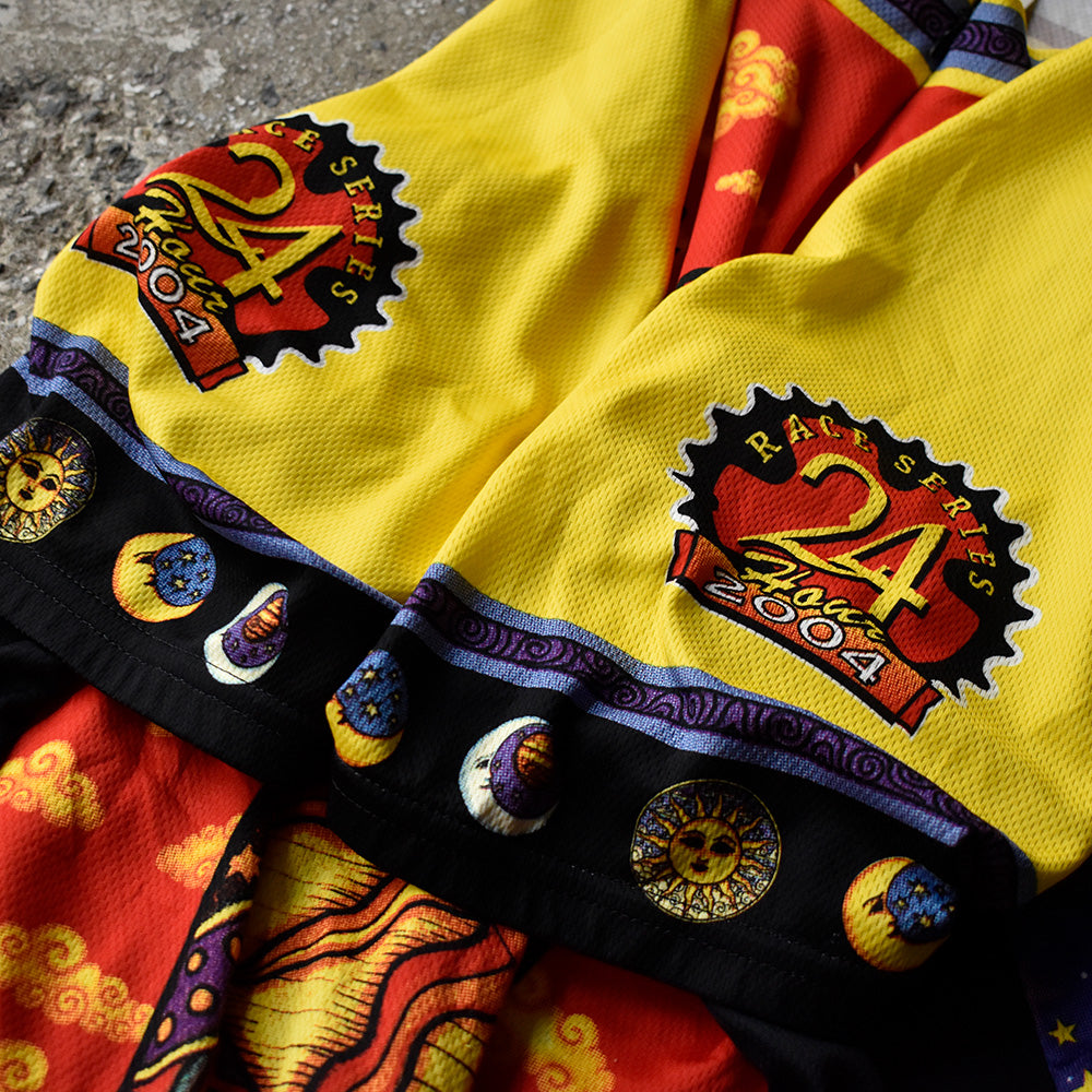 Y2K voler “Sun & Moon” サイクリングシャツ USA製 250518H