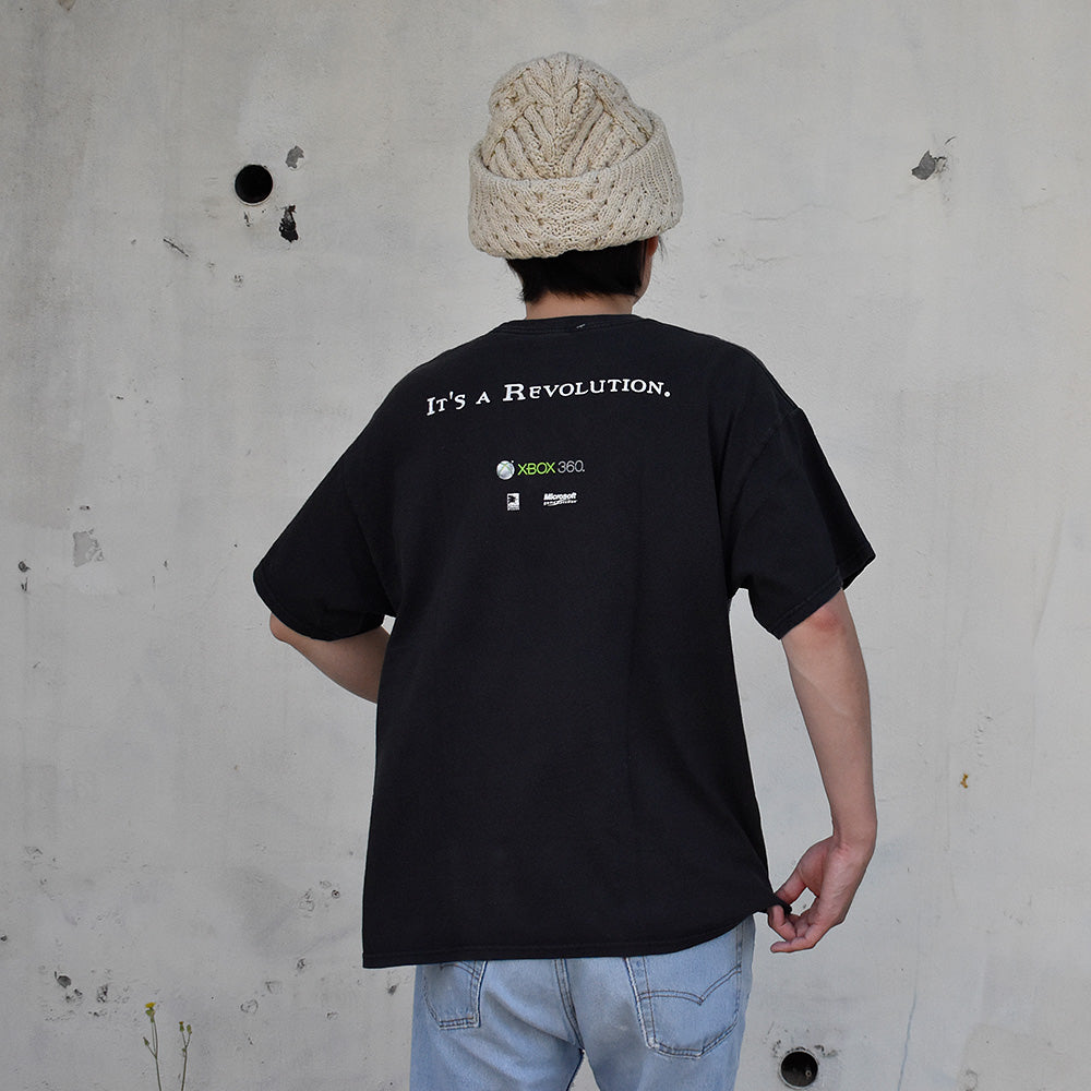 Y2K Xbox 360 Microsoft “Fable III” ゲーム Tシャツ 250815H