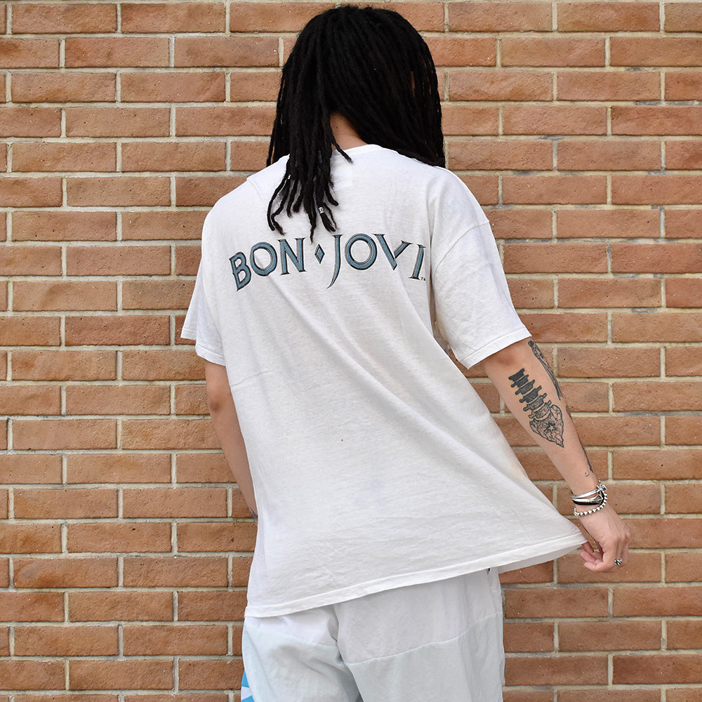 80's Bon Jovi “Jon Bon Jovi” オーバープリントTシャツ 240908H