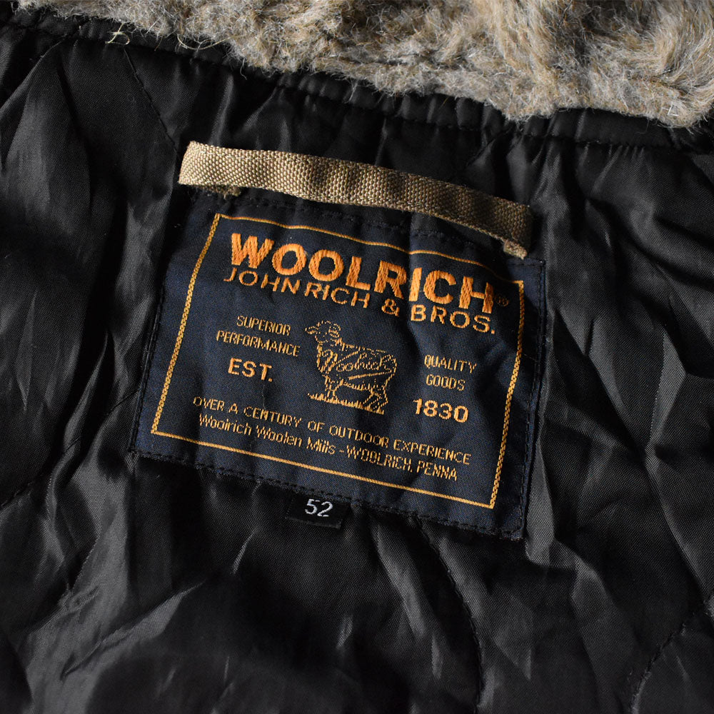 Woolrich N-2Bタイプ ミリタリー フライトジャケット 240209