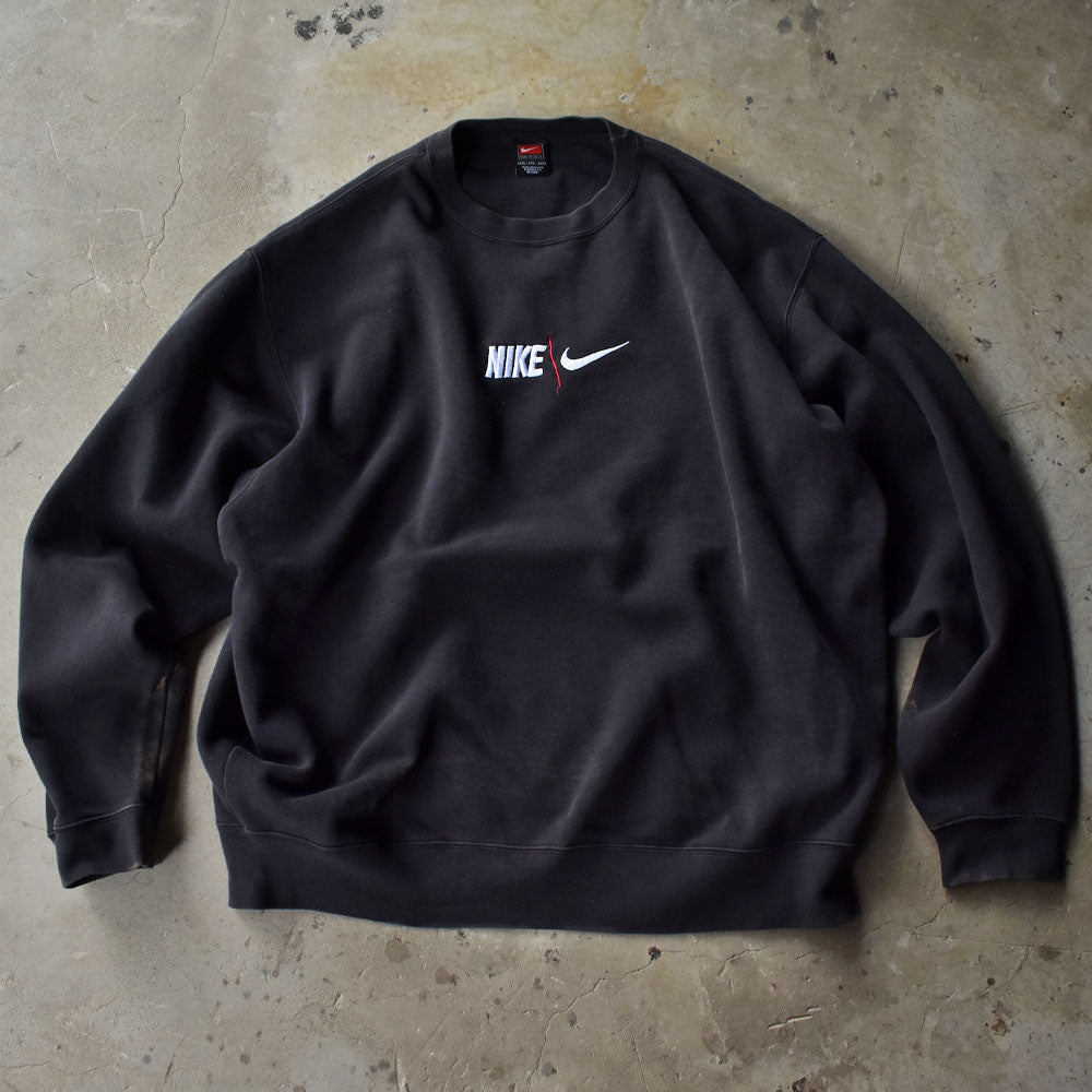 90’s NIKE XXLサイズ! swoosh 刺繍ロゴ スウェット 231005