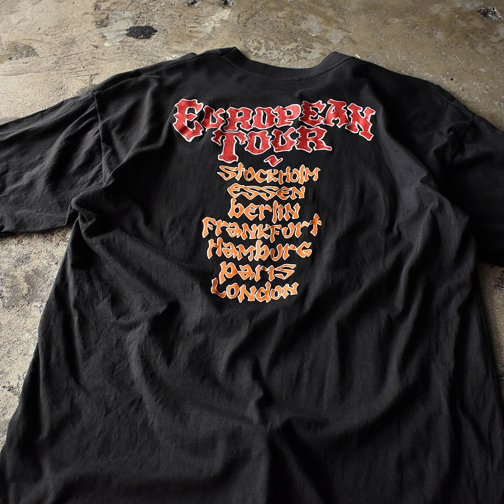 90's Art by Rick Griffin！ Grateful Dead “Europe 1990” Tour Tシャツ Euro製 240416H