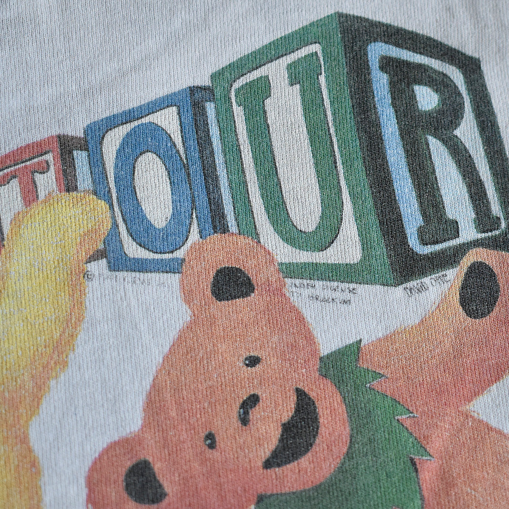 90’s LIQUID BLUE Grateful Dead “デッドベア” タイダイ ロック Tシャツ USA製 250828H