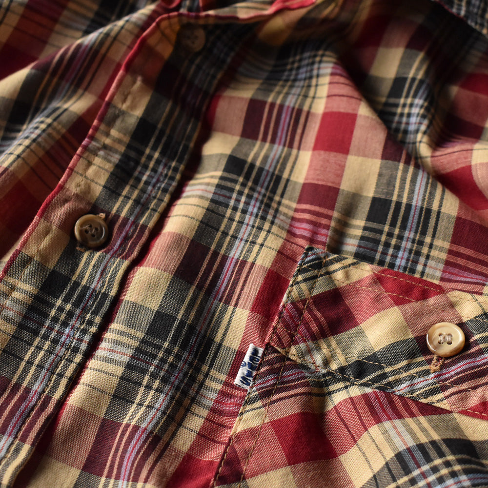 80’s Levi's Movin On チェックシャツ 240610H