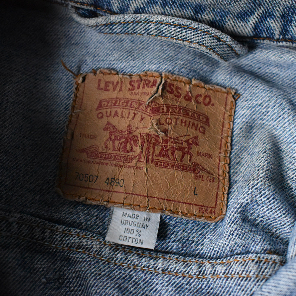 90’s Levi's 70507-4890 デニムジャケット EURO製 240423