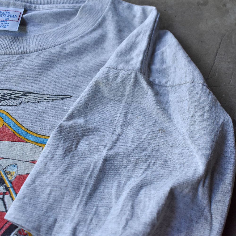 90’s Harley-Davidson 星条旗&イーグル バイク Tシャツ USA製 240723H