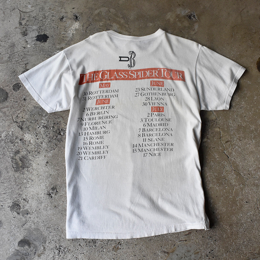 80's DAVID BOWIE “The Glass Spider” Tour Tシャツ 250529H