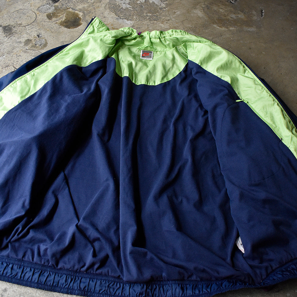 90's NIKE ドローコード付き ナイロン トラックジャケット 240404H