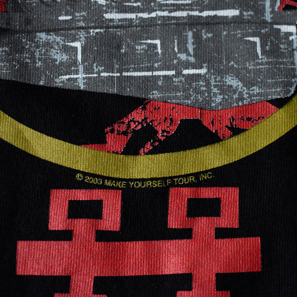 Y2K Incubus "Make Yourself" Tour ロック Tシャツ 250716H