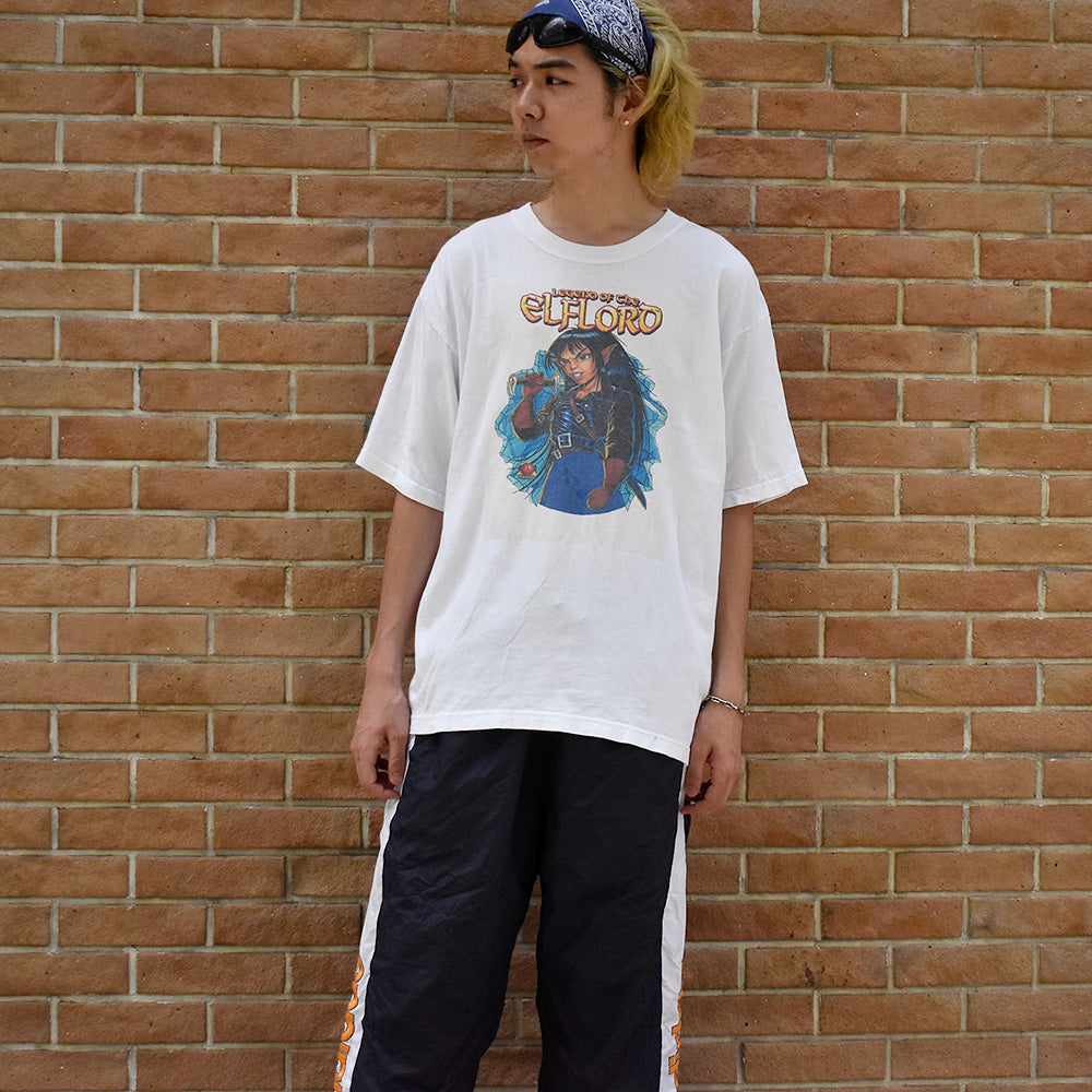 90's~ “LEGEND OF THE ELFLORD“ コミック Tシャツ 250712H
