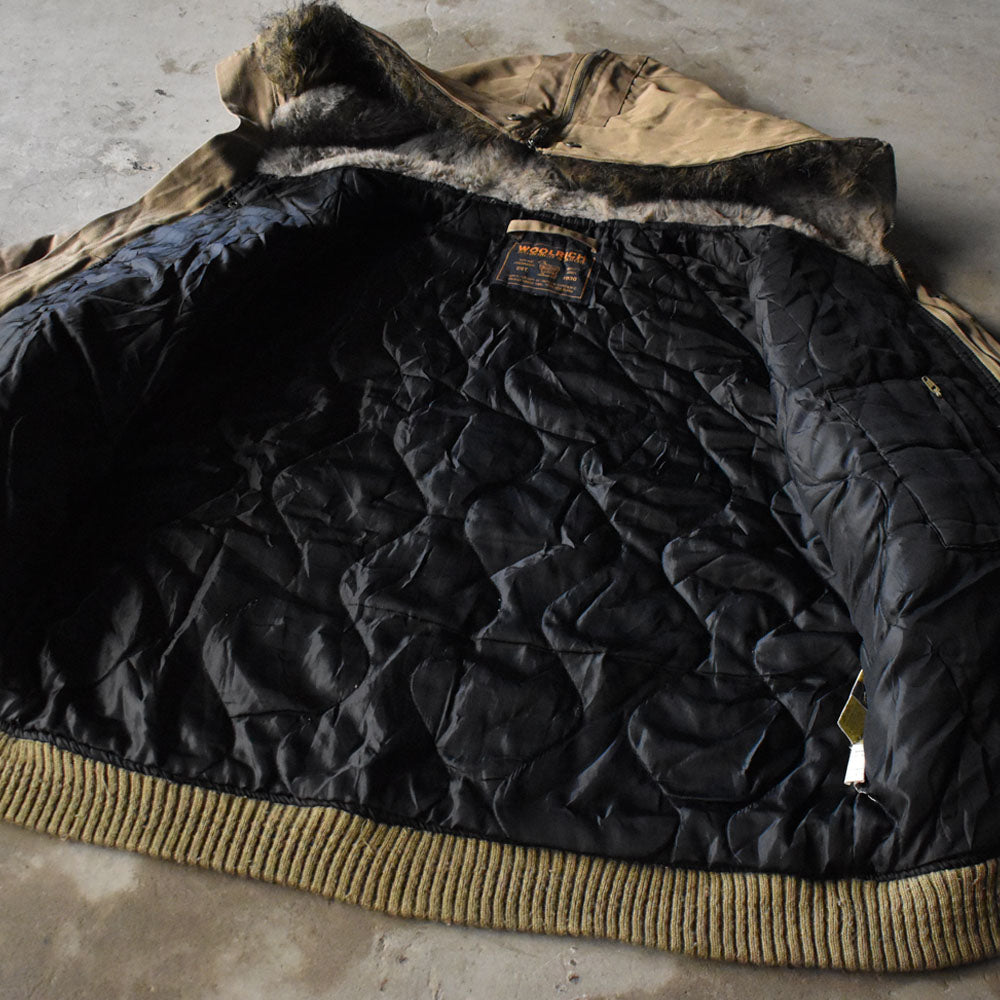 Woolrich N-2Bタイプ ミリタリー フライトジャケット 240209