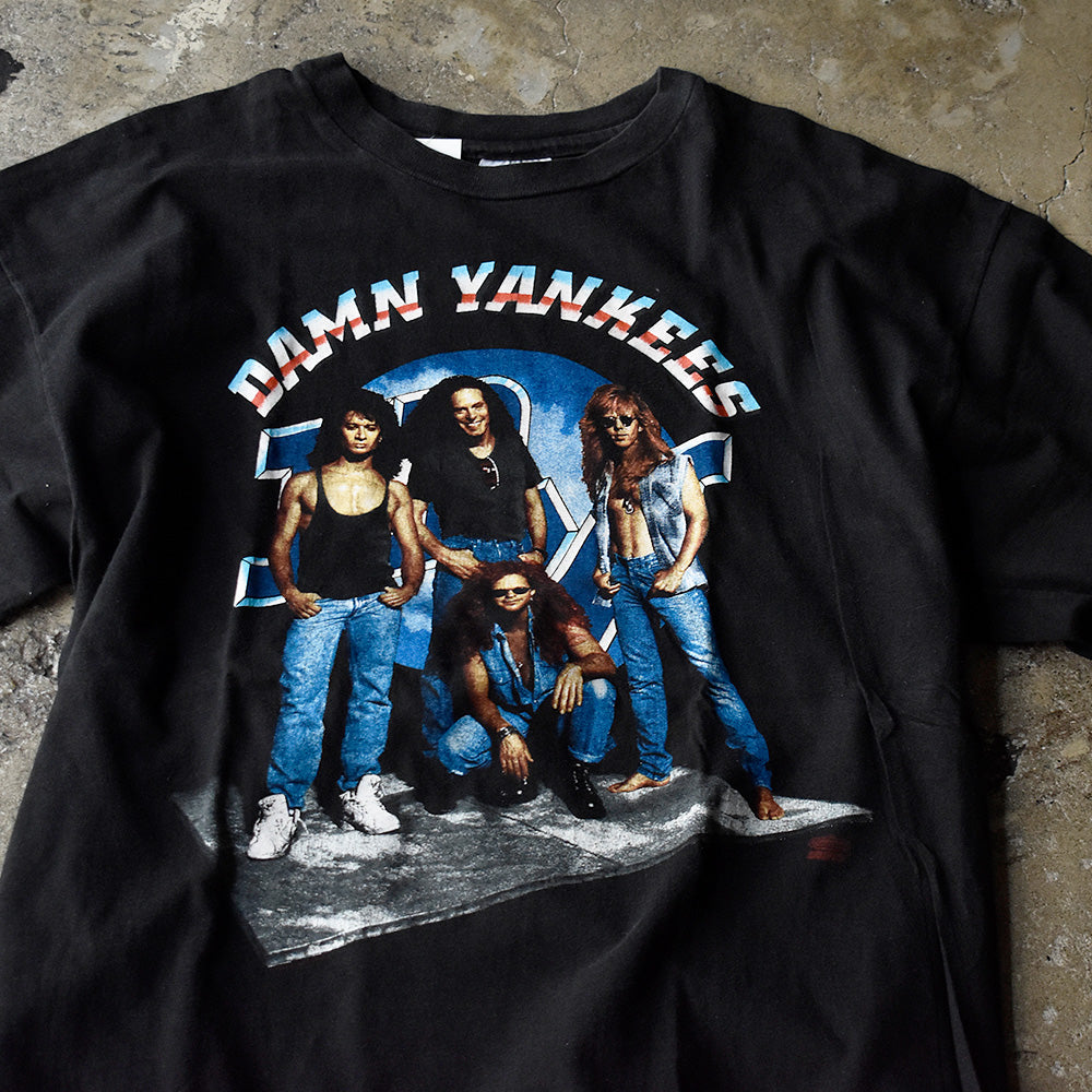 90's DAMN YANKEES “Don't Tread” World Tour ロック Tシャツ 250704H