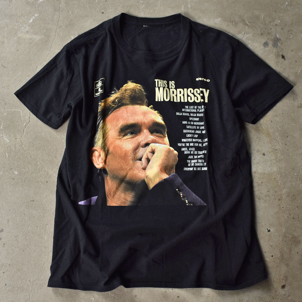 Y2K　Steven Patrick Morrissey/スティーヴン・パトリック・モリッシー "THIS IS MORRISSEY” Tシャツ　230911H