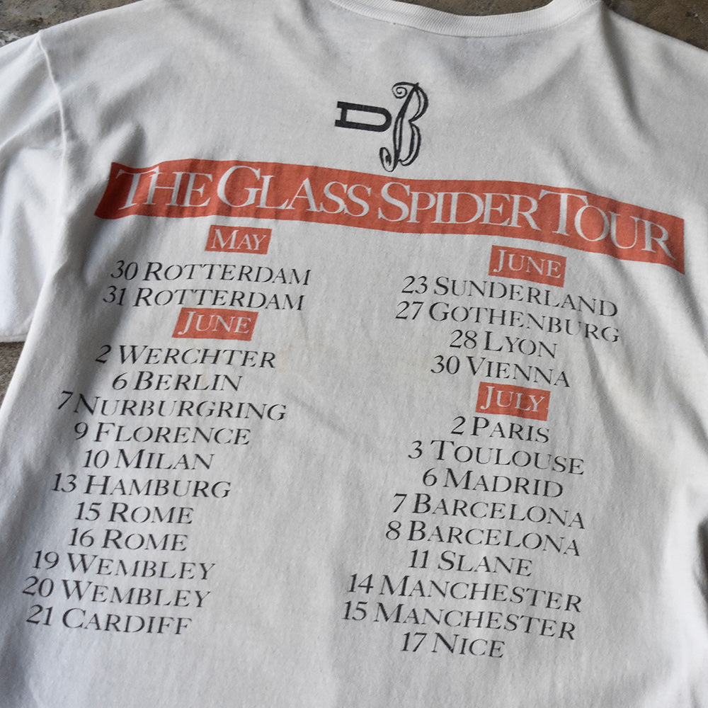 80's DAVID BOWIE “The Glass Spider” Tour Tシャツ 250529H
