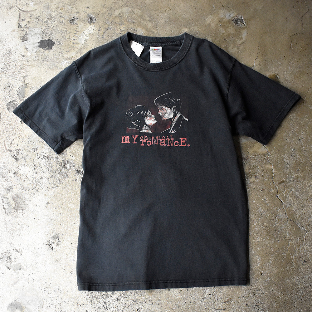 Y2K My Chemical Romance “Three Cheers For Sweet Revenge” Tシャツ 250511H