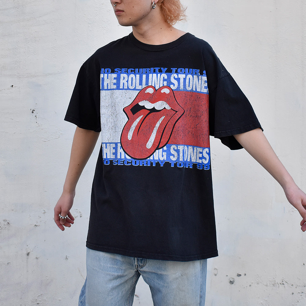 90's The Rolling Stones “No Security Tour” Tシャツ 240107H