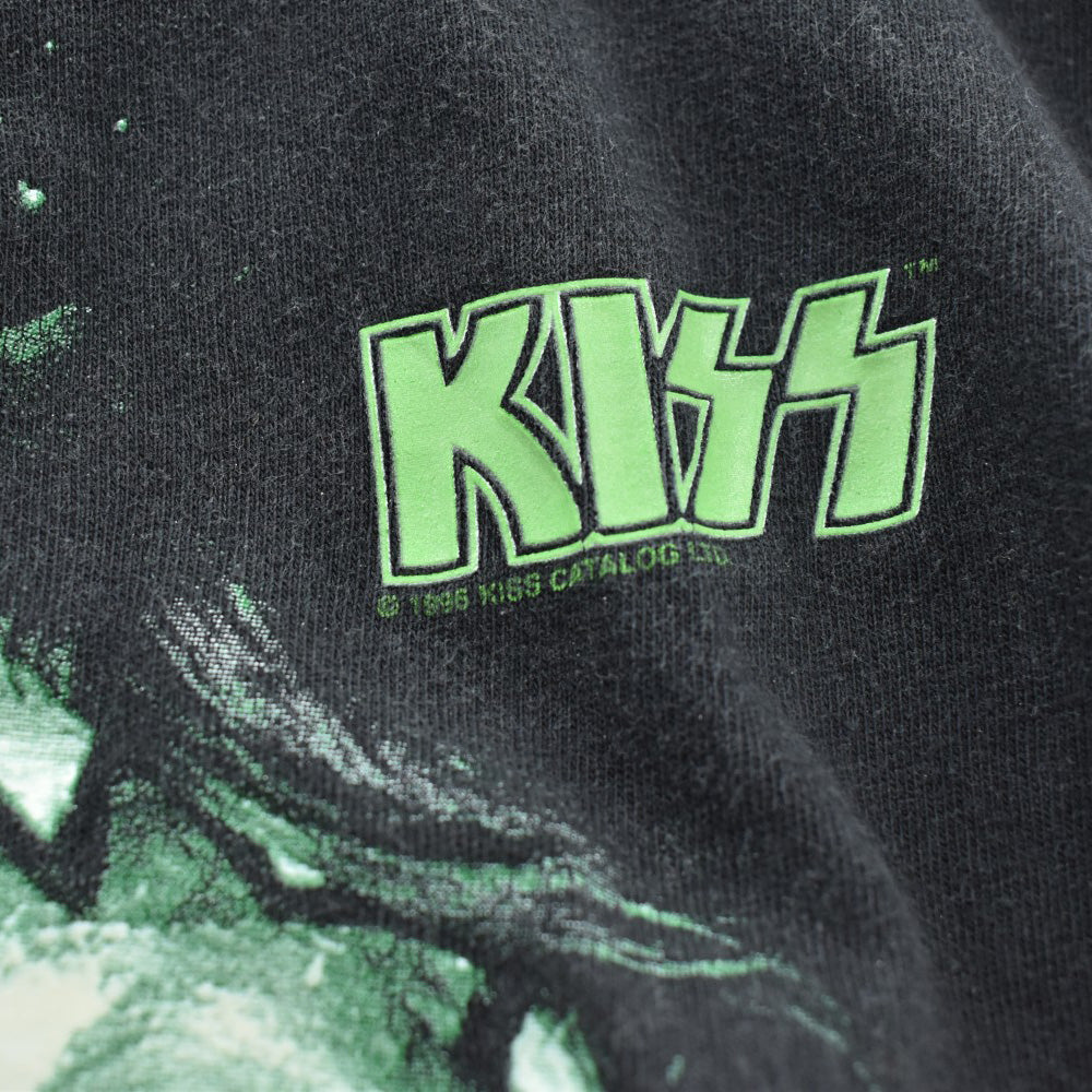 90's KISS "ALIVE/WORLDWIDE" ロックTシャツ USA製 260609H