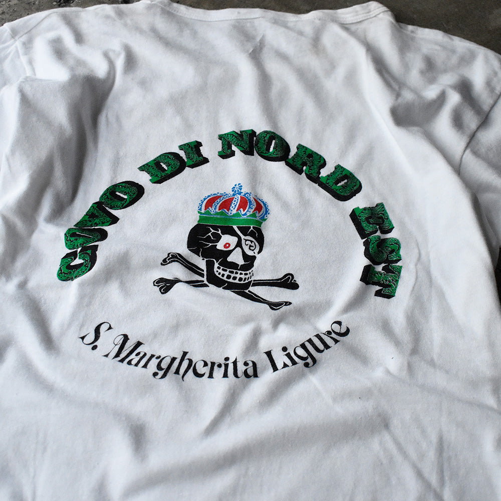 70's “Covo di Nord Est“ ナイトクラブ Tシャツ Italy製 250812H