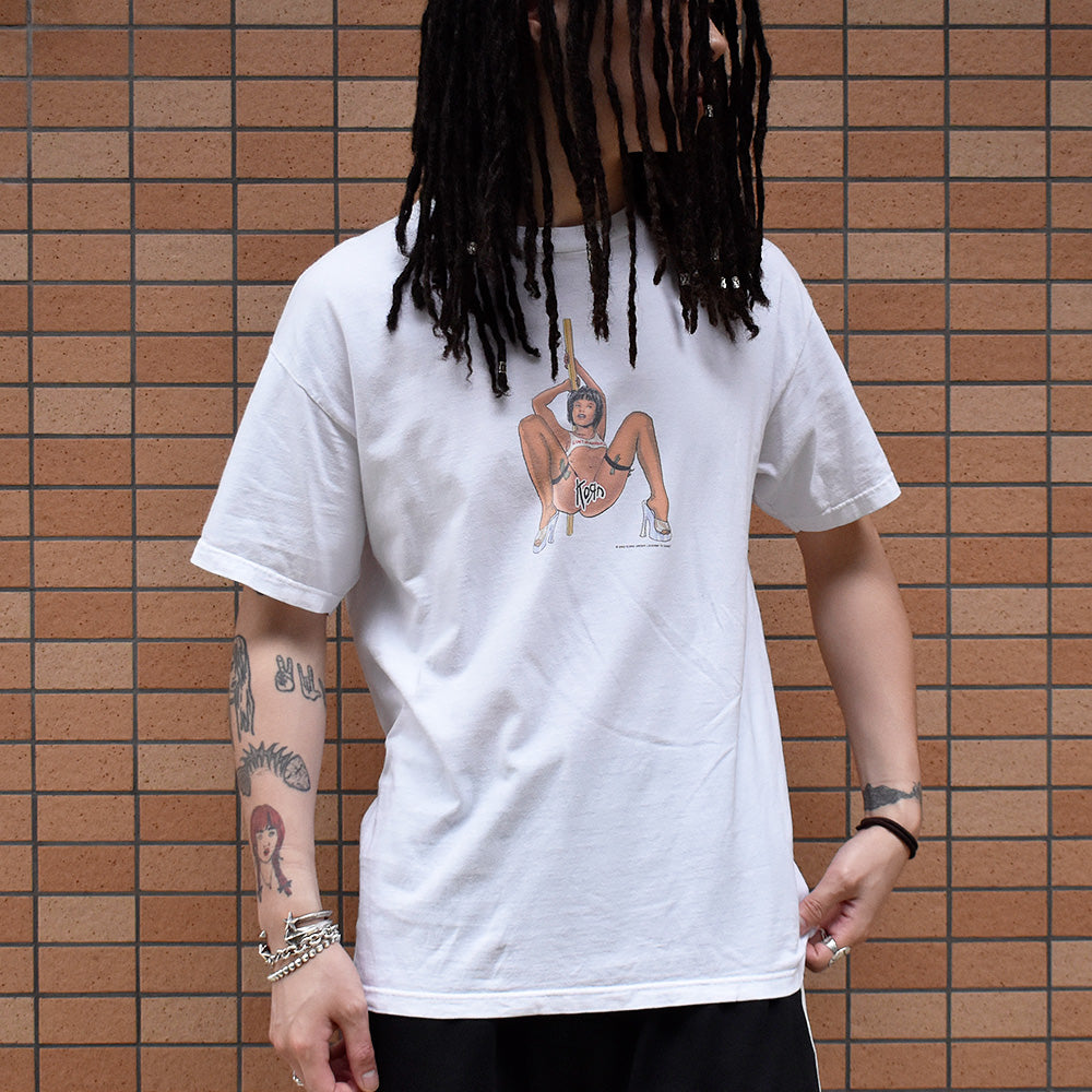 Y2K Korn “POP SUX TOUR” Tシャツ 240602H
