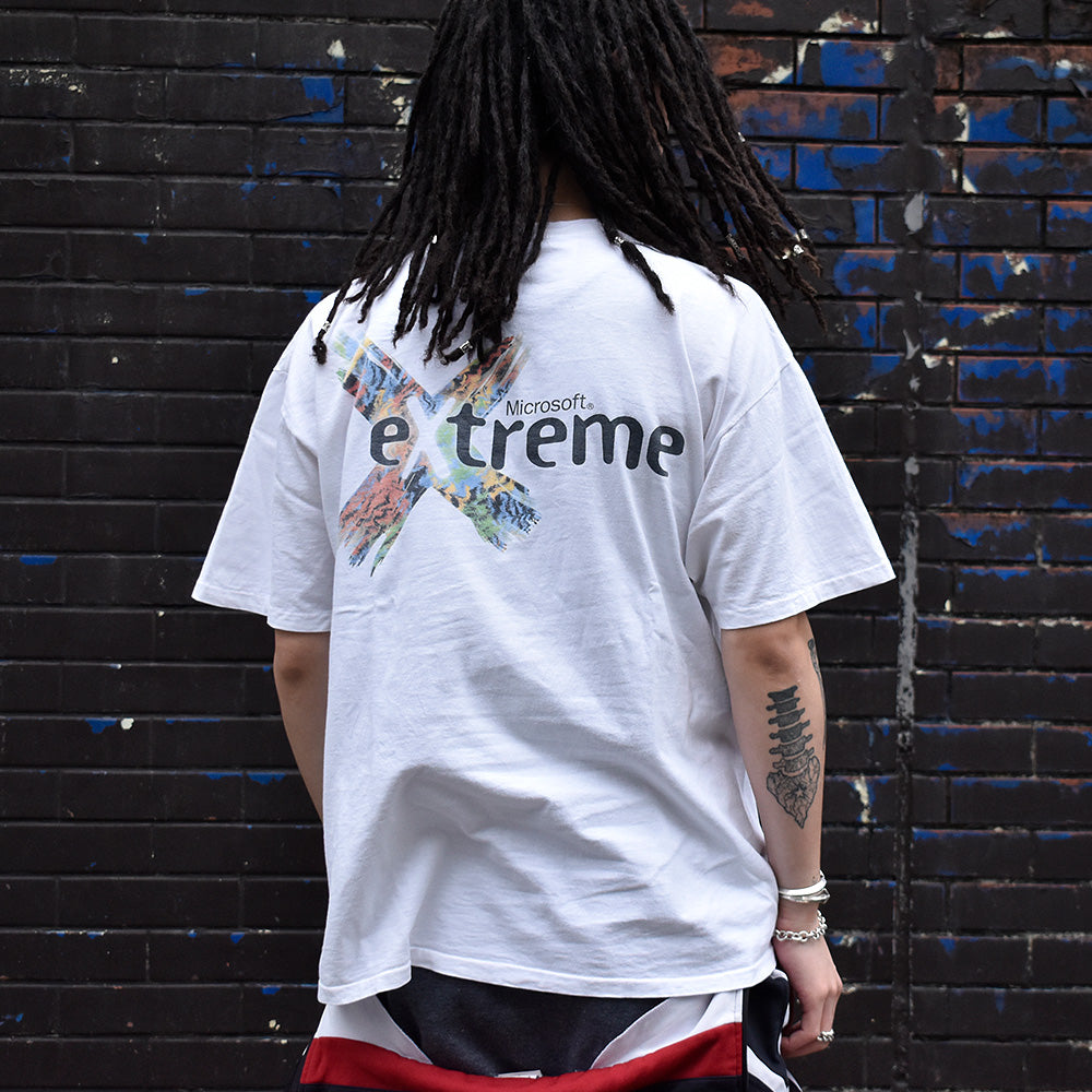 90's “Microsoft Extreme“ Tシャツ 240405H