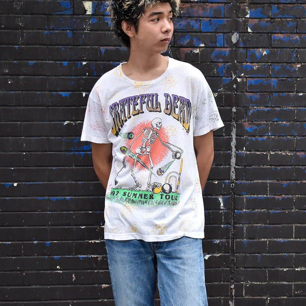 90's AOP! Grateful Dead “1992 Summer Tour” ロック Tシャツ 250824H