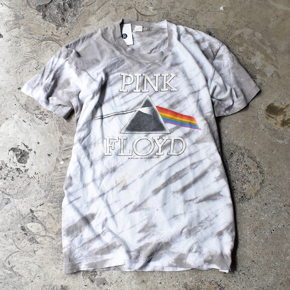 80's PINK FLOYD "The Dark Side of the Moon" タイダイTシャツ 240403H