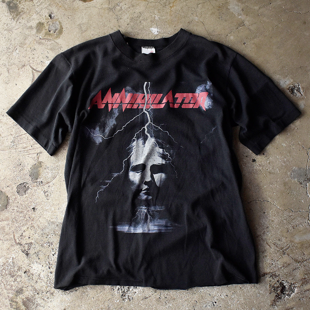 90's Annihilator “Never, Neverland” World Tour Tシャツ 240418H