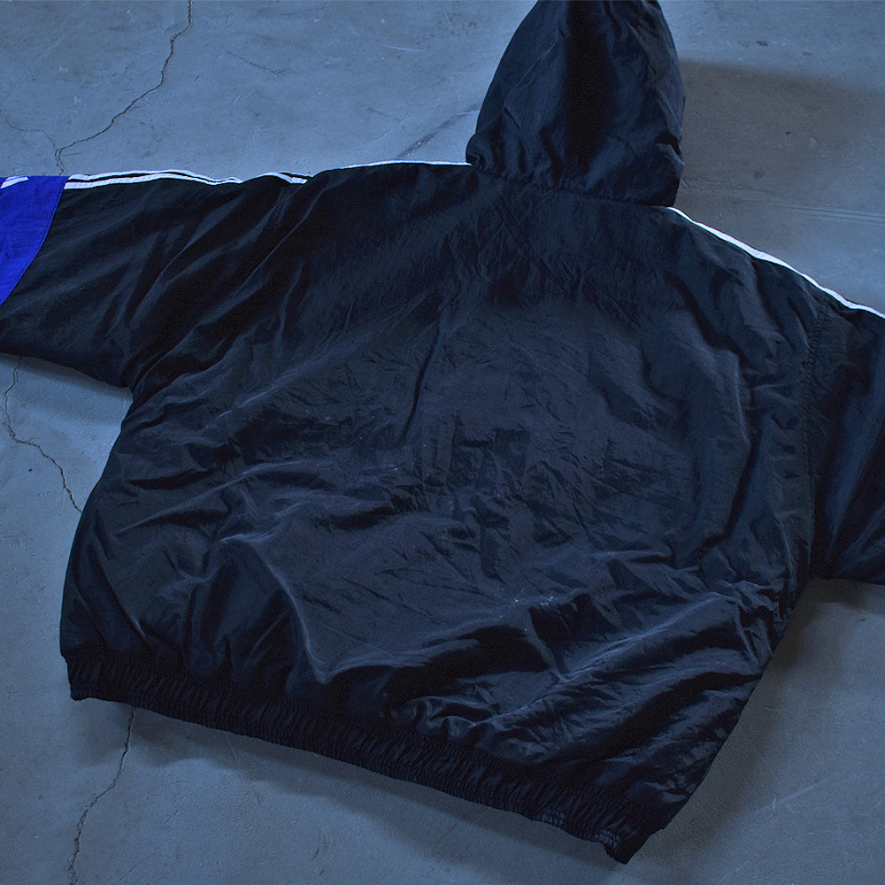 90’s adidas 中綿入り フード付き ナイロンジャケット 231119