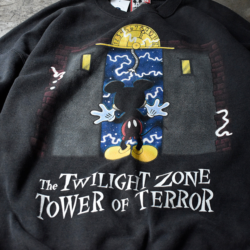 90's Disney “The Twilight Zone Tower of Terror” スウェット USA製 240501H