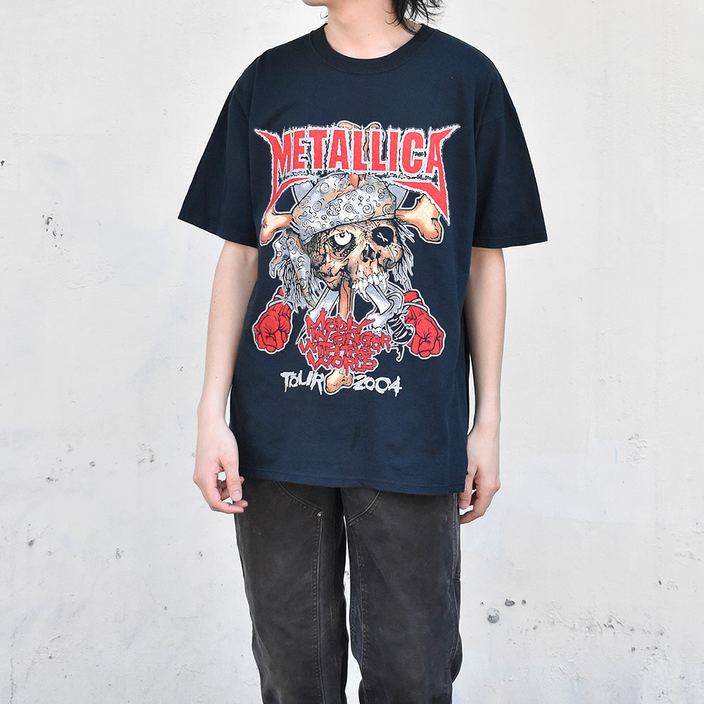 Y2K METALLICA “Madly In Anger With The World“ Tour Tシャツ 250422H