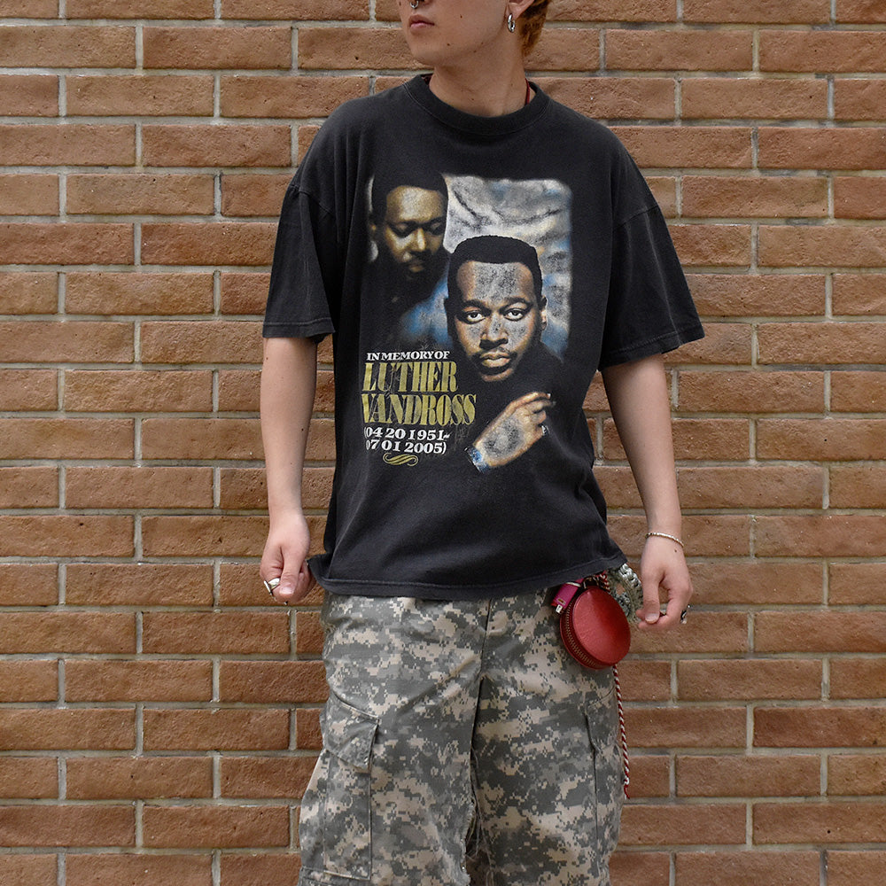 Y2K “Luther Vandross” メモリアルTシャツ 250608H